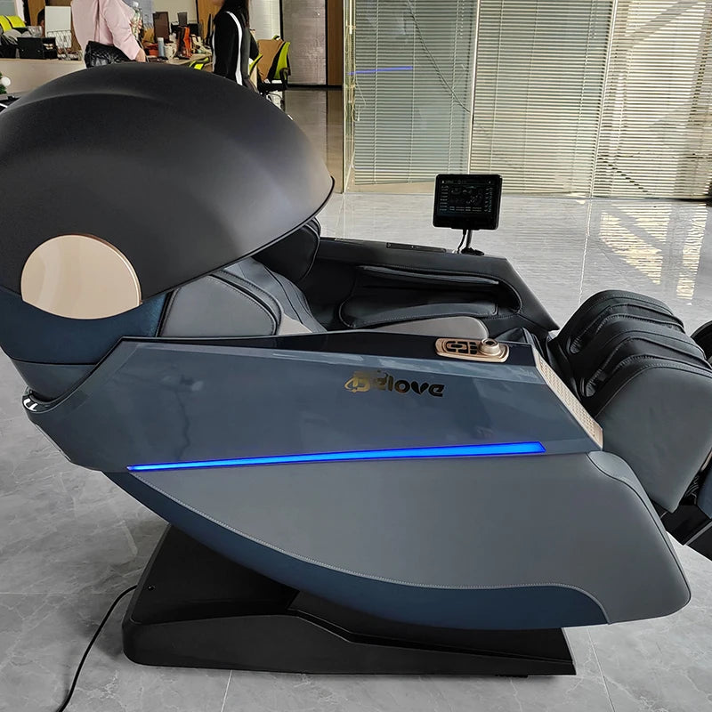 Large Volume Luxury Modern Full Body Robot Ai Smart Sl Track Deluxe Massage Cahir Zero Gravity 4d Massage Chair For Home Office