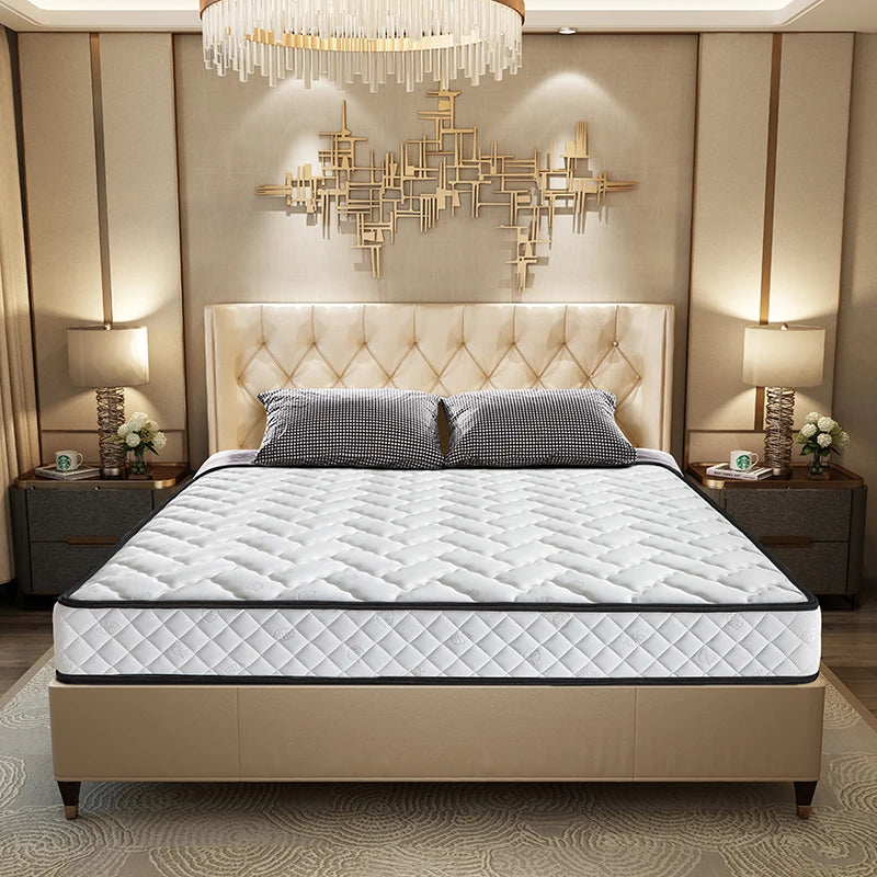 Latex Mattress 1.8m 1.5m Household Spring Mattress Ridge Protection Soft and Hard Dual Use Moderate Mattress