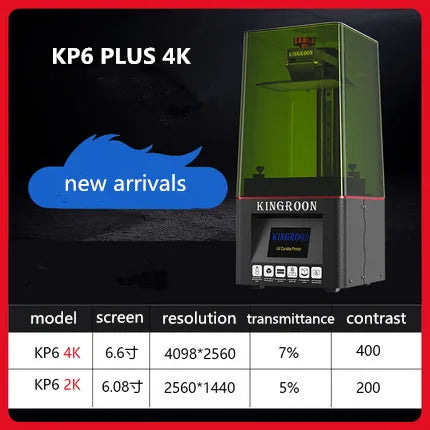 Light-Curing 3d Printer 2k/4k Screen Desktop High-Precision Industrial-Grade Household Lcd Photosensitive Resin 3d Printer