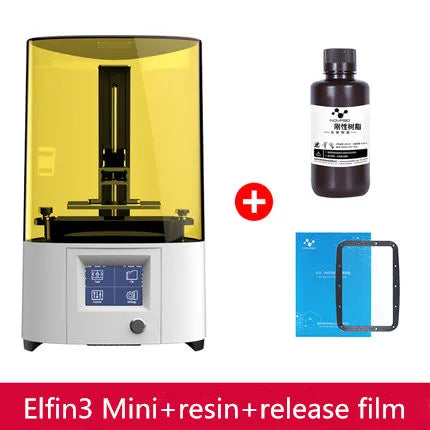 Light Curing 3d Printer Home Elfin3 Mini High-Precision Industrial-Grade LCD Photosensitive Resin 3d Printer Fast Printing Speed