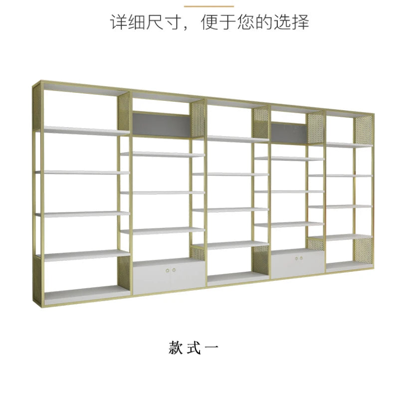 Light Luxury Display Bag Display Rack, Boutique Clothing Store, Shoe Store, Multi layer Shelf Display, Decoration Display Cabine