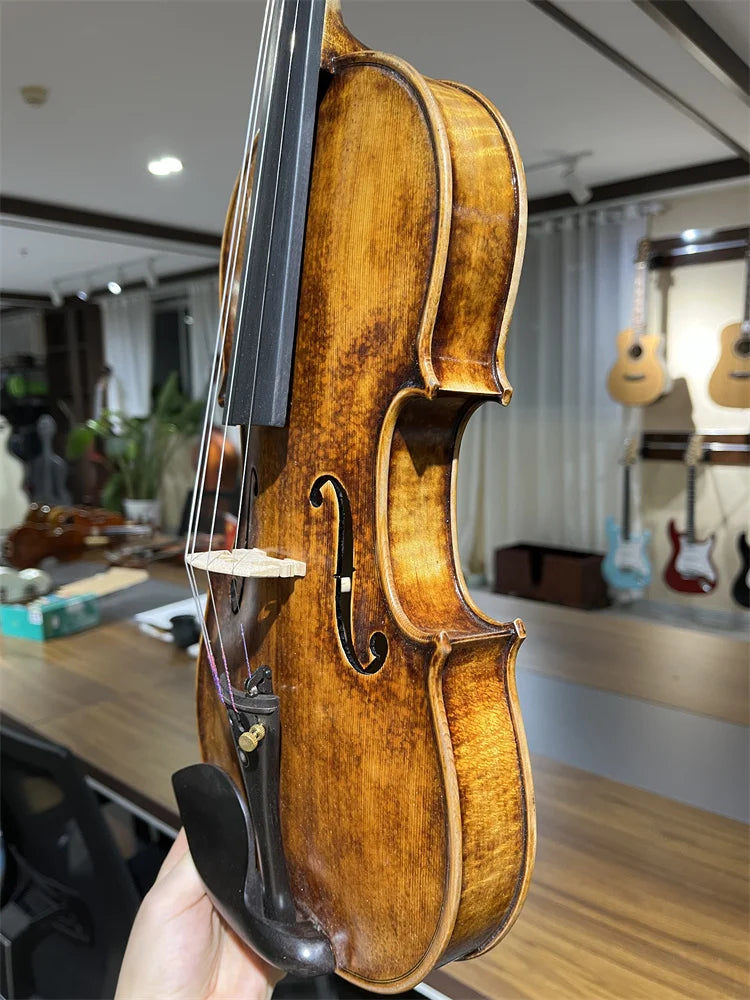MMOOKA Limited Vintage Violin Professional Level Hand Made 4/4 Violin Cкрипка 4/4 كمان 바이올린 Musical Instrument Free violin case 4/4