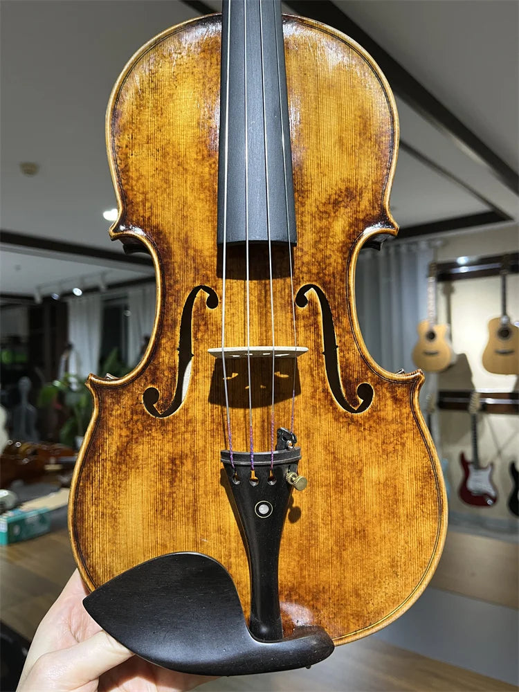 MMOOKA Limited Vintage Violin Professional Level Hand Made 4/4 Violin Cкрипка 4/4 كمان 바이올린 Musical Instrument Free violin case 4/4