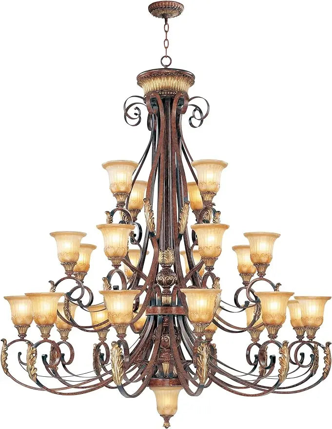 Livex Lighting 8589-63 Villa Verona Chandelier chandeliers luminaria room decor