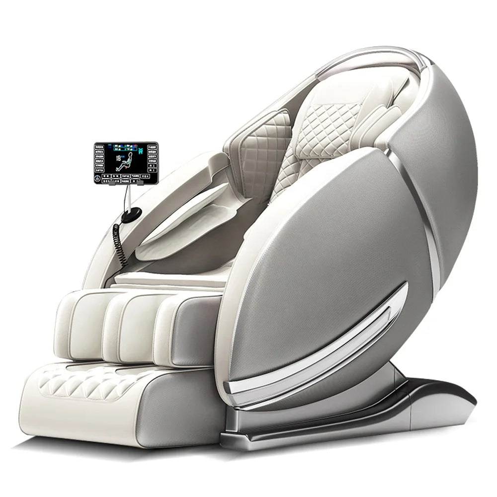 Luxury Foot Full Body Electric AI Smart Recliner Heat Therapy 3D SL Track Zero Gravity Shiatsu 4D Massage Chair for Home Office