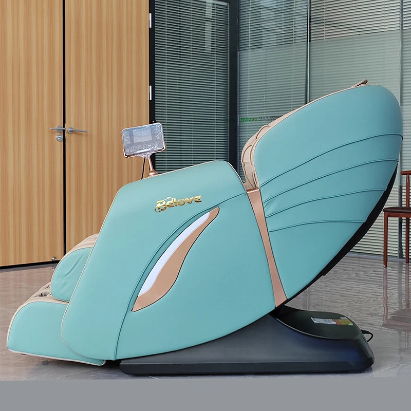 Luxury Full Body Electric Home AI Smart Heat Recliner Thai Stretch 3D Robot Hand SL Track Zero Gravity Shiatsu 4D Massage Chair