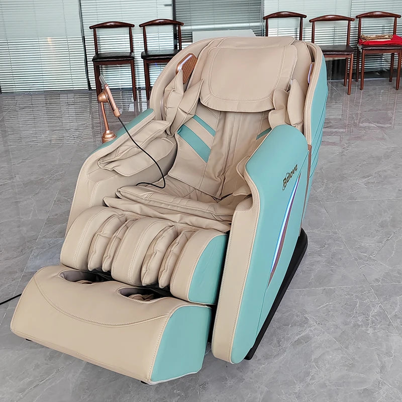 Luxury Full Body Electric Home AI Smart Heat Recliner Thai Stretch 3D Robot Hand SL Track Zero Gravity Shiatsu 4D Massage Chair
