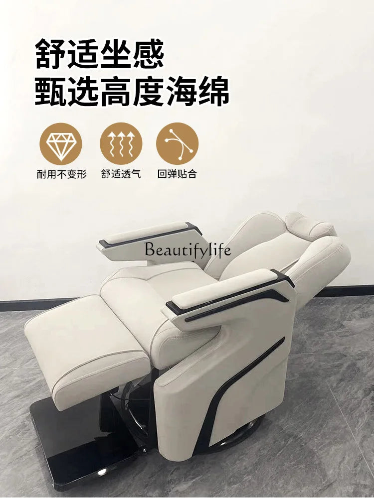 Luxury Massage Armchair Electric Smart USB Charging Barber Chair
