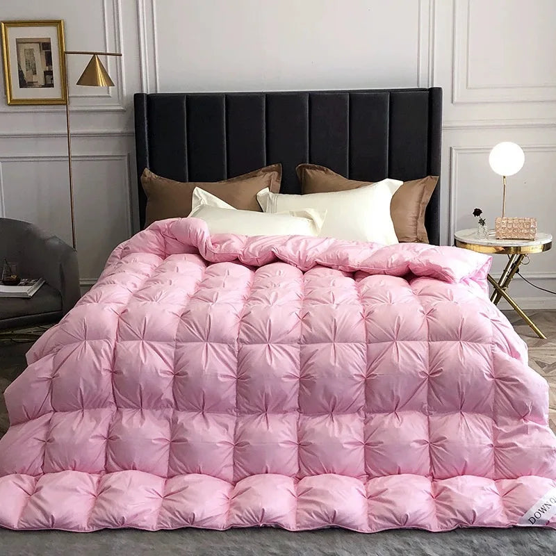 && Luxury New A-Class Down Quilt 95 White Goose Down Thickened and Warm Winter Quilt Duck Down Quilt Core Spring and Autumn Style..