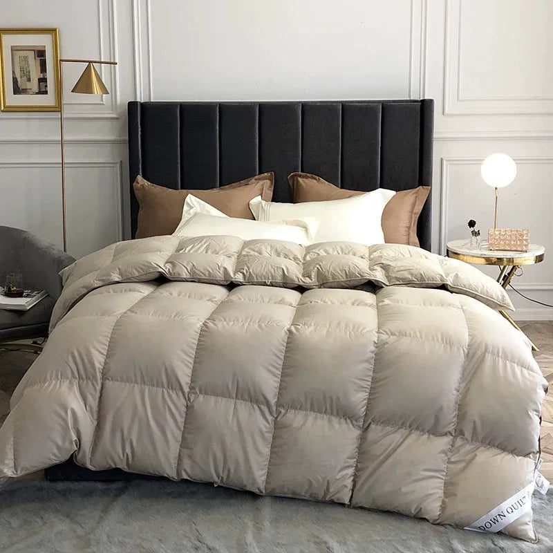 && Luxury New A-Class Down Quilt 95 White Goose Down Thickened and Warm Winter Quilt Duck Down Quilt Core Spring and Autumn Style..