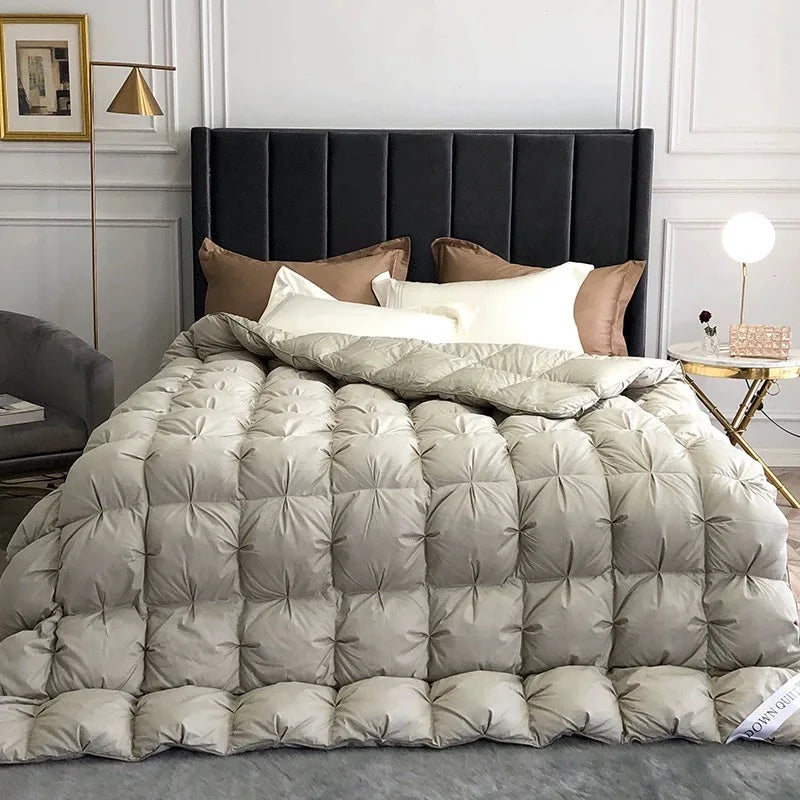 && Luxury New A-Class Down Quilt 95 White Goose Down Thickened and Warm Winter Quilt Duck Down Quilt Core Spring and Autumn Style..