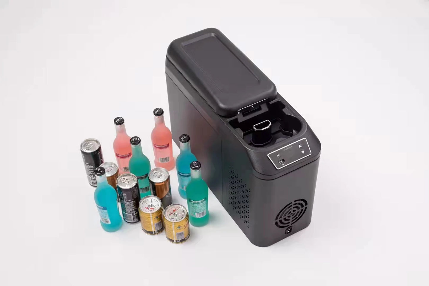 Luxury VIP VAN Mini Car Refrigerator Car Fridges Fishing Outdoor Camping Rv Boating Portable Car Freezer Portable Refrigerator