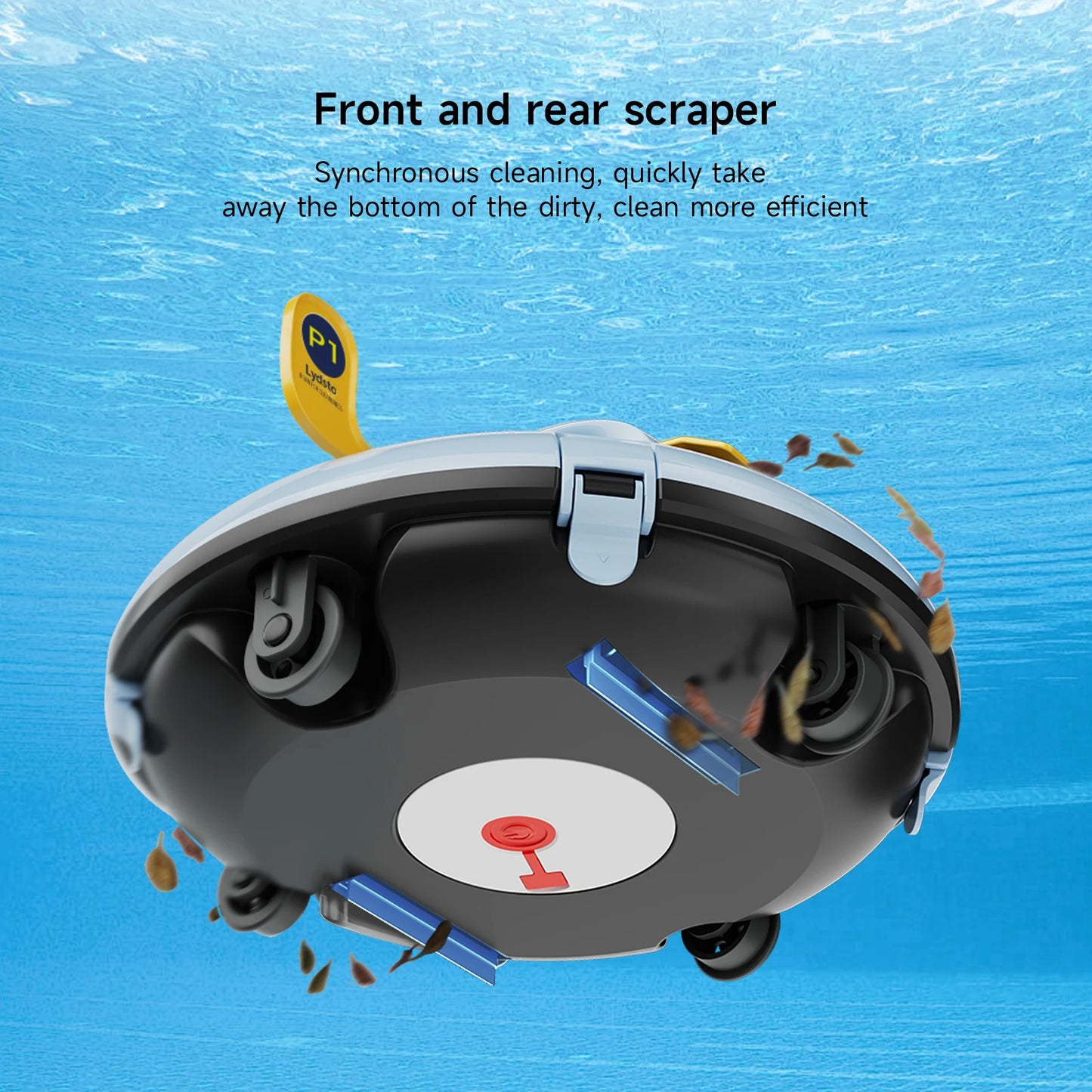 Lydsto Cordless Robotic Pool Cleaner Automatic Swimming Pool Vacuum Cleaner wireless robot vacuum cleaner for pool Auto-parking