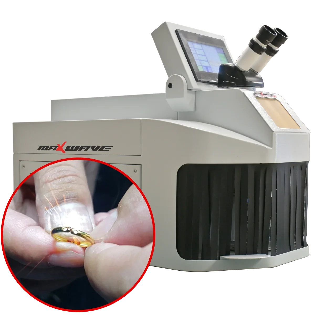 MAXWAVE Jewelry spot welder gold equipment 200w laser welding machine soldering