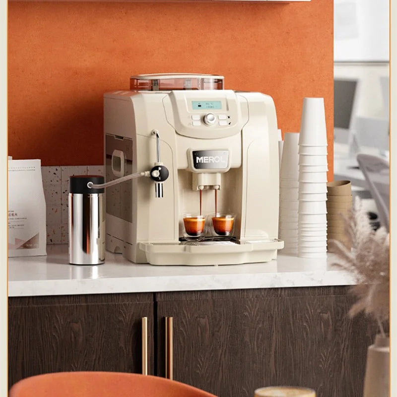 ME-715 One-button Fancy Coffee Machine Home Fully Automatic Italian Commercial Office Smart Coffee Machine