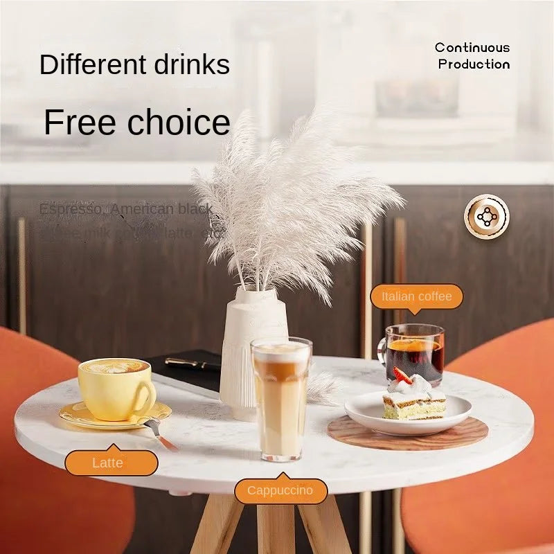 ME-715 One-button Fancy Coffee Machine Home Fully Automatic Italian Commercial Office Smart Coffee Machine