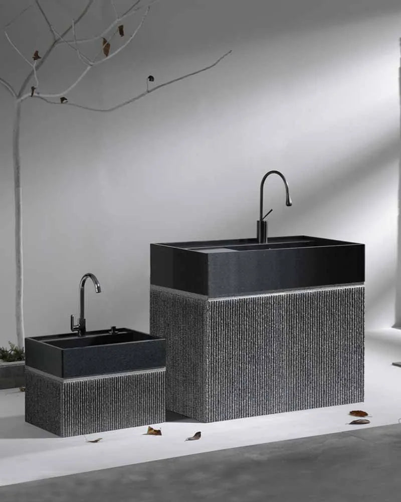Marble laundry sink, courtyard sink, outdoor sink, countertop, villa sink, outdoor sink