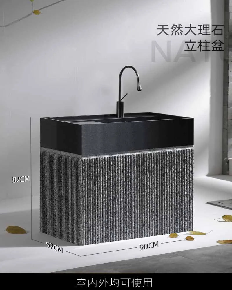 Marble laundry sink, courtyard sink, outdoor sink, countertop, villa sink, outdoor sink