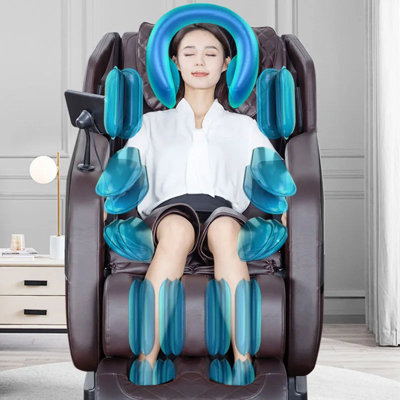 Massage Chair Automatic Elderly Massage Gift Sharing Smart Zero-gravity Space Capsule Recliner Chair Sofa for Living Room