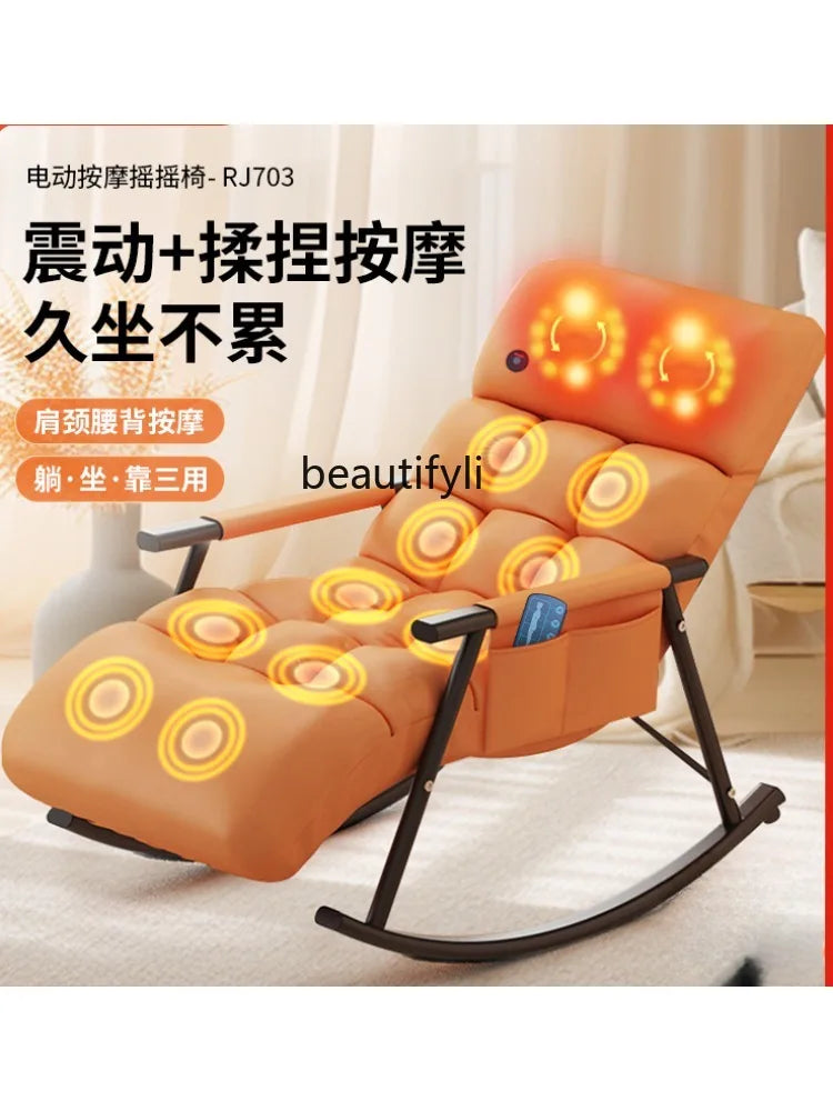 Massage Chair Full Body Household Small Kneading Instrument Folding Lazy Sofa Leisure Smart Rocking Recliner furniture
