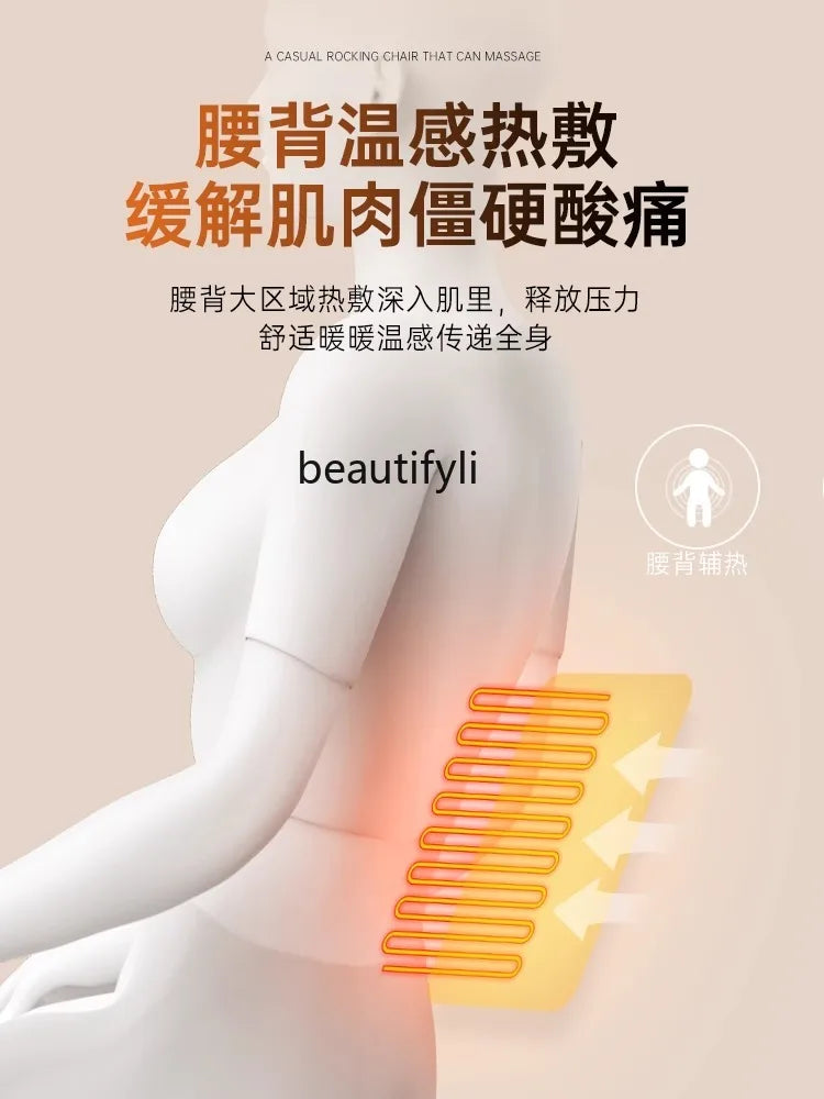 Massage Chair Full Body Household Small Kneading Instrument Folding Lazy Sofa Leisure Smart Rocking Recliner furniture