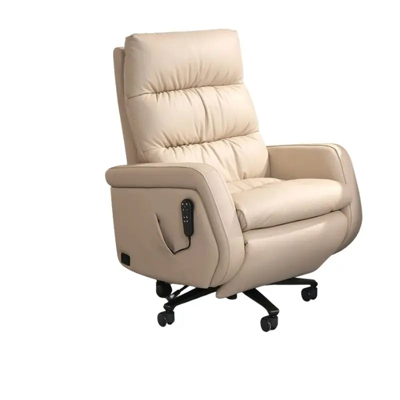 Massage Leather Reading Office Chairs Luxury Ergonomic Cushion Design Office Chairs Comfortable Silla Escritorio Gaming SY50OC