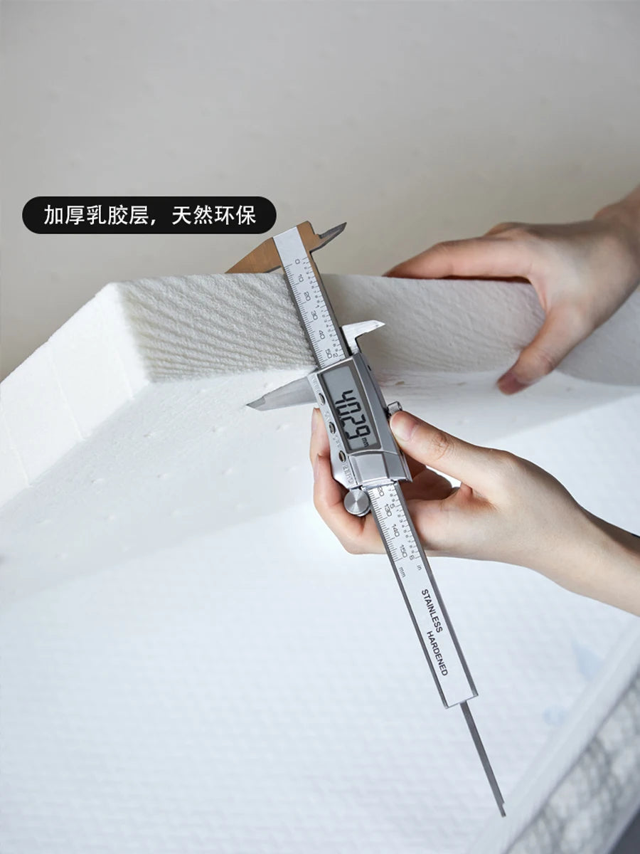 Mattress natural latex thickened independent spring roll wrap mattress household detachable washable anti-mite