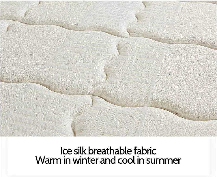 Memory Foam King Size Mattress High Density Foam Compressed Pocket Spring Mattresses Queen Latex Full Size Home Furniture Fabric
