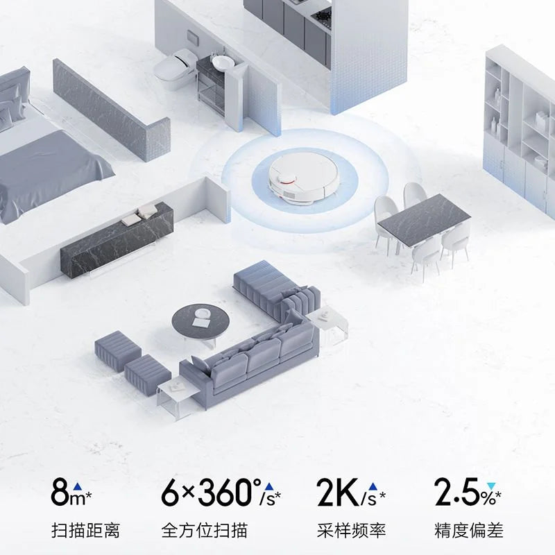 Mijia sweeping and mopping robot 3C home intelligent automatic sweeping and mopping one vacuum cleaner robot vacuum