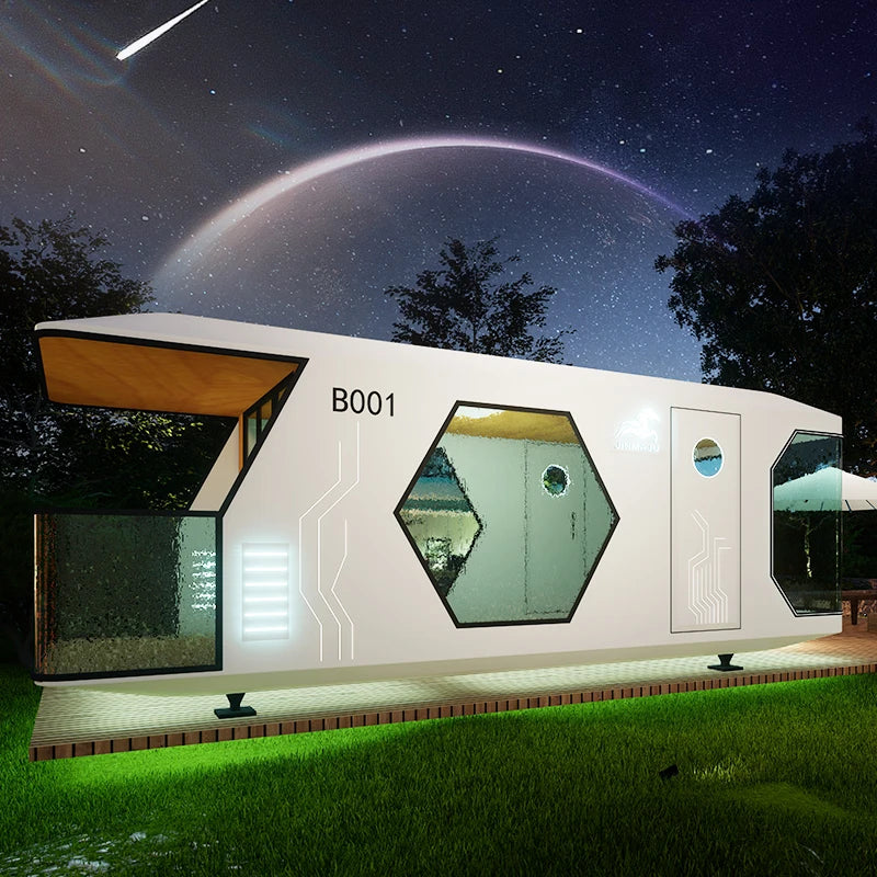 Mobile homestay activity intelligent container room outdoor space cabin residential creative house villa hotel sunshine room