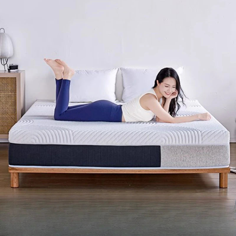 Molblly Comfortable Mattresses Memory Foam Double Size Queen Twin Mattresses Latex Spring Colchon Matrimonial Bedroom Furniture