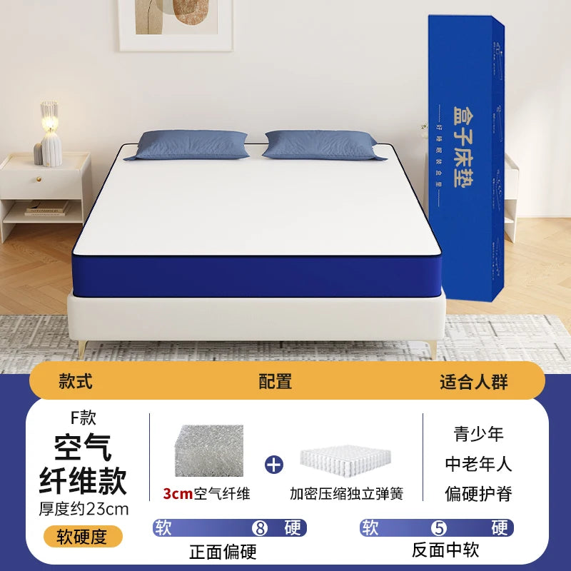 Molblly Spring Queen Mattress Roll High Quality Memory Foam Mattress King Sleep Double Colchones Matrimoniales Bedroom Furniture
