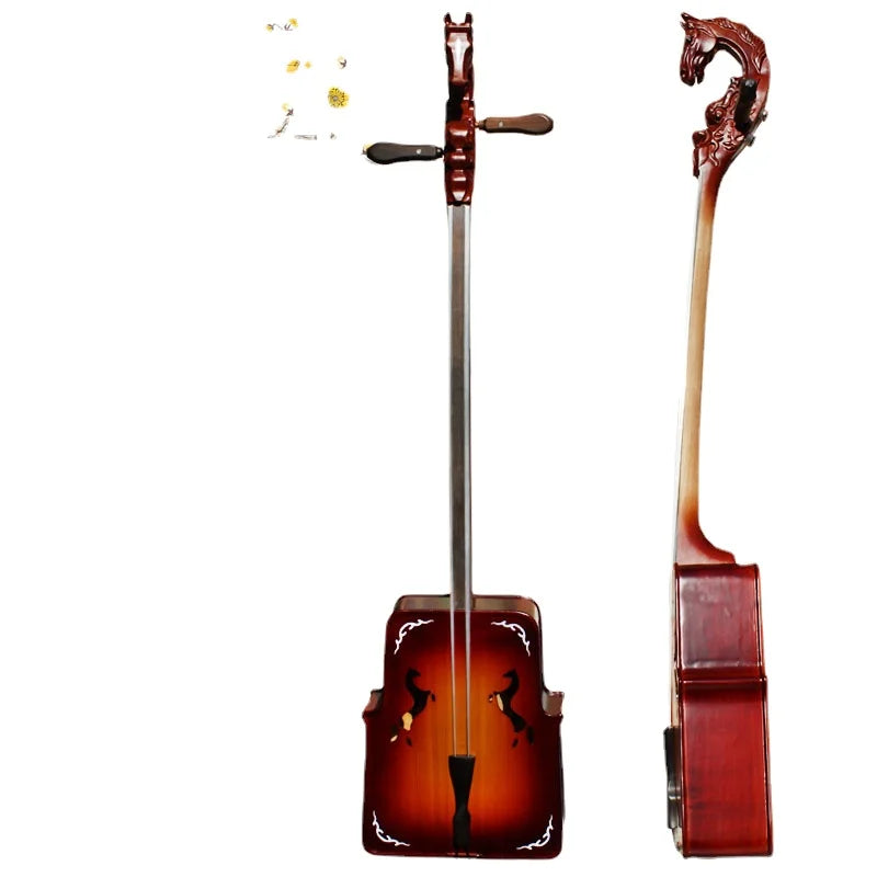 Morin khuur matouqin plucked plate violin professional instrument Inner Mongolia string instrument