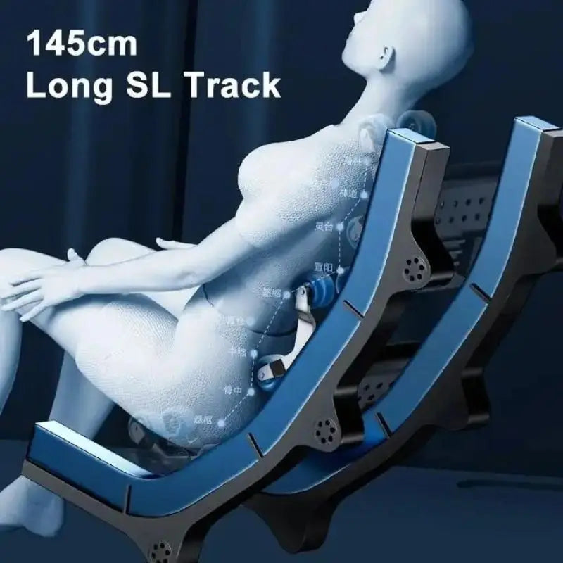 Multi Functional Footrest Adjustable 4d Massage Sessel Health Care Chair Massage Products Heated Office Smart 4D Massage Chair