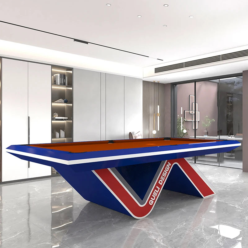 Multi Functional Pool Table, Standard Household Indoor Pool Table, Private Customized Villa, Light Luxury Modern Style Pool