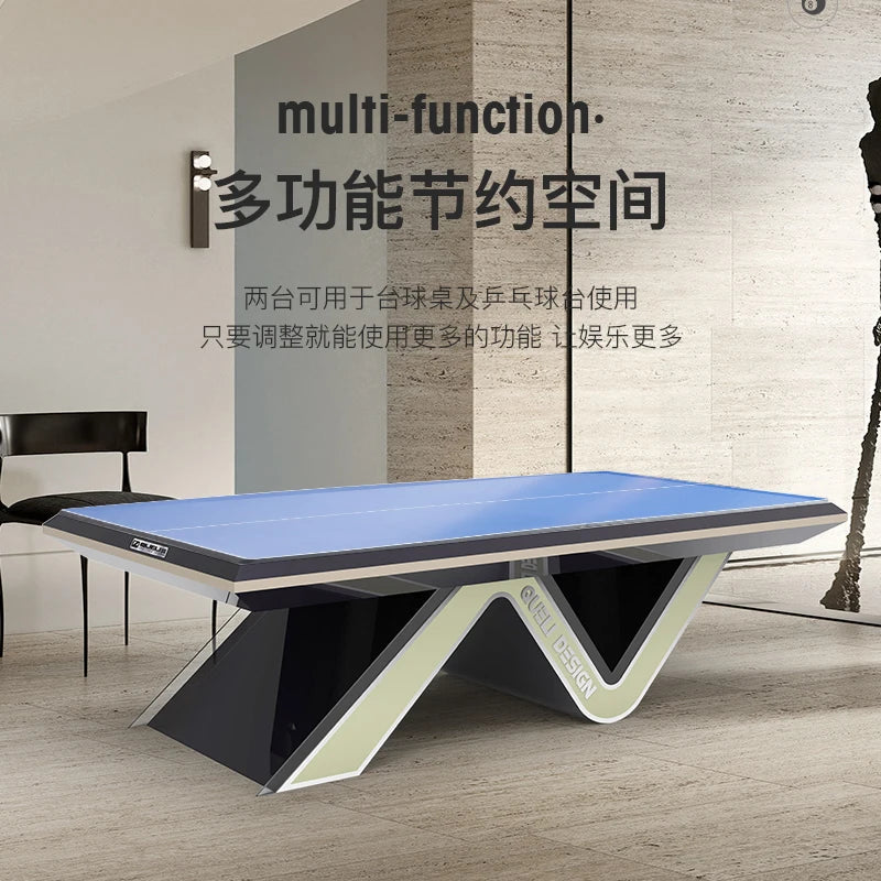 Multi Functional Pool Table, Standard Household Indoor Pool Table, Private Customized Villa, Light Luxury Modern Style Pool