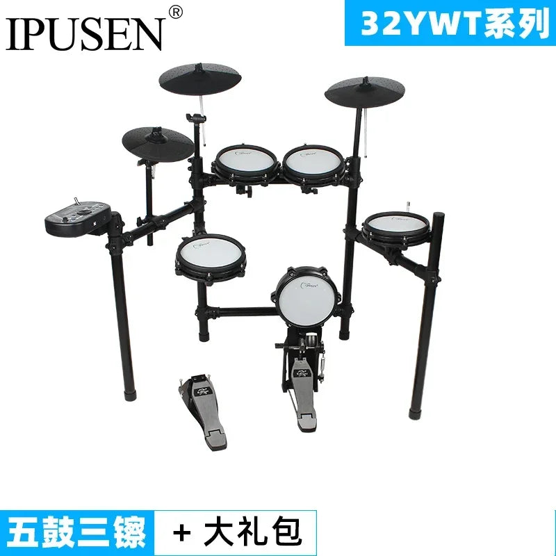 Music Electronic Drums Set Professional Adults Practice Trigger Drum Kit Children Tambour Musique Percussion Instruments