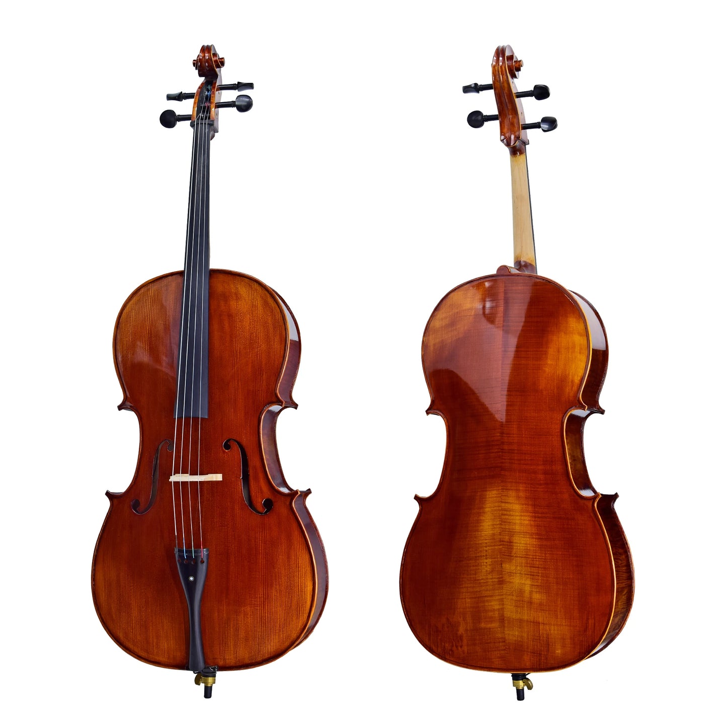 MMOOKA Music instrument 4/4 3/4 professional flame maple solid cello