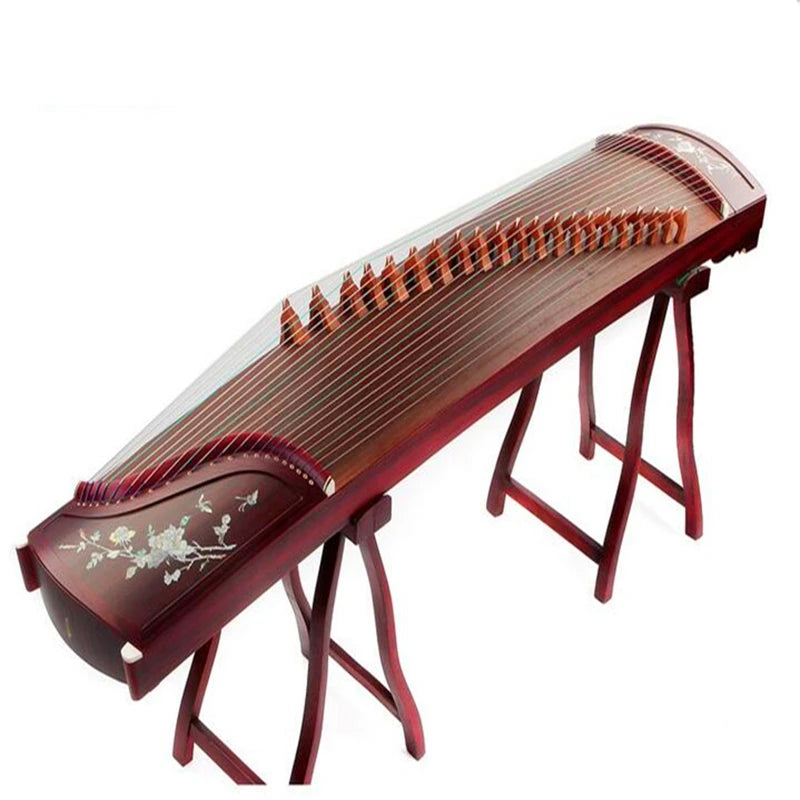 National patent High Quality China Guzheng Platane Wood Musical Instruments Zither 21 Strings With Accessories Guzheng String