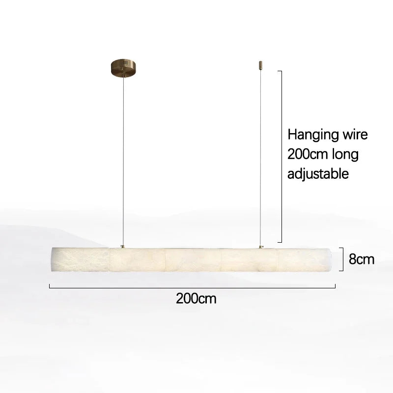 Natural Marble 2024 Trendy New Design Gold Silver Ceiling Chandelier Lighting Lustre Suspension Luminaire Lampen For Living Room