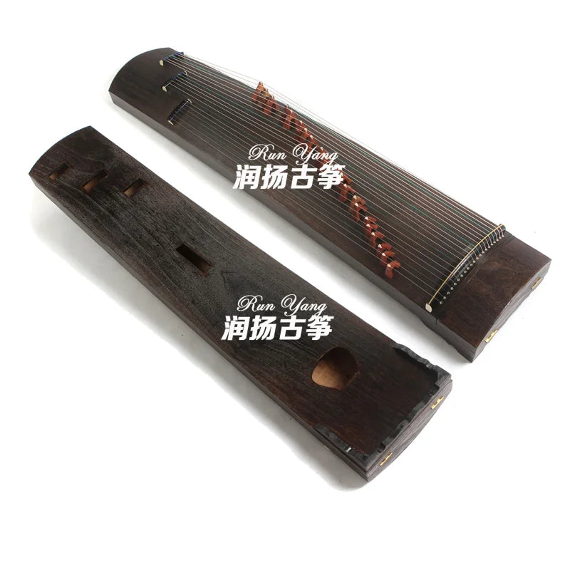 Natural Pure Paulownia Professional Performance China Guzheng Instrument Zither 21 Strings With Full Accessories Guzheng Fingers