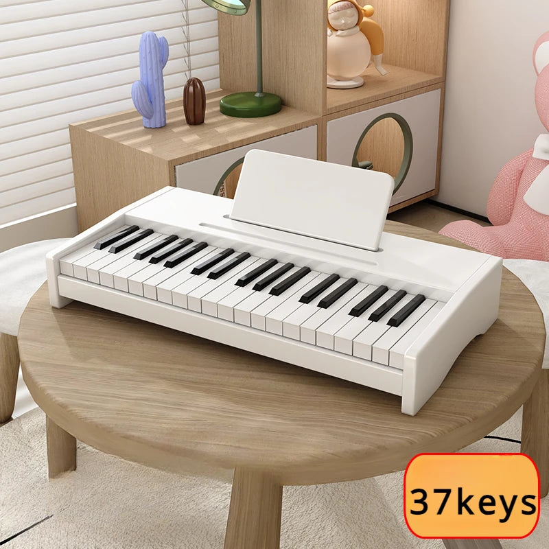 New 25/37 Keys Portable Digital Piano Multifunctional Electronic Keyboard Piano for Piano Student Musical Instrument Beginner