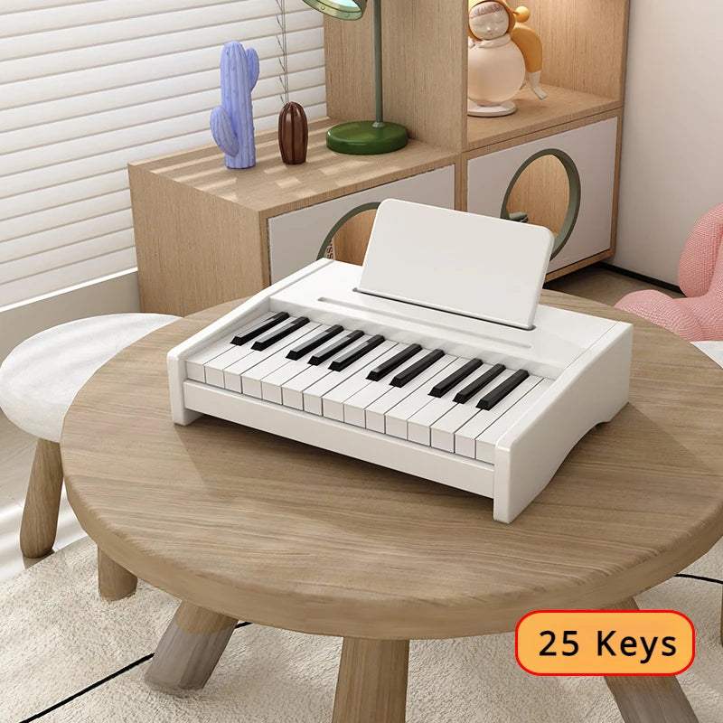 New 25/37 Keys Portable Digital Piano Multifunctional Electronic Keyboard Piano for Piano Student Musical Instrument Beginner