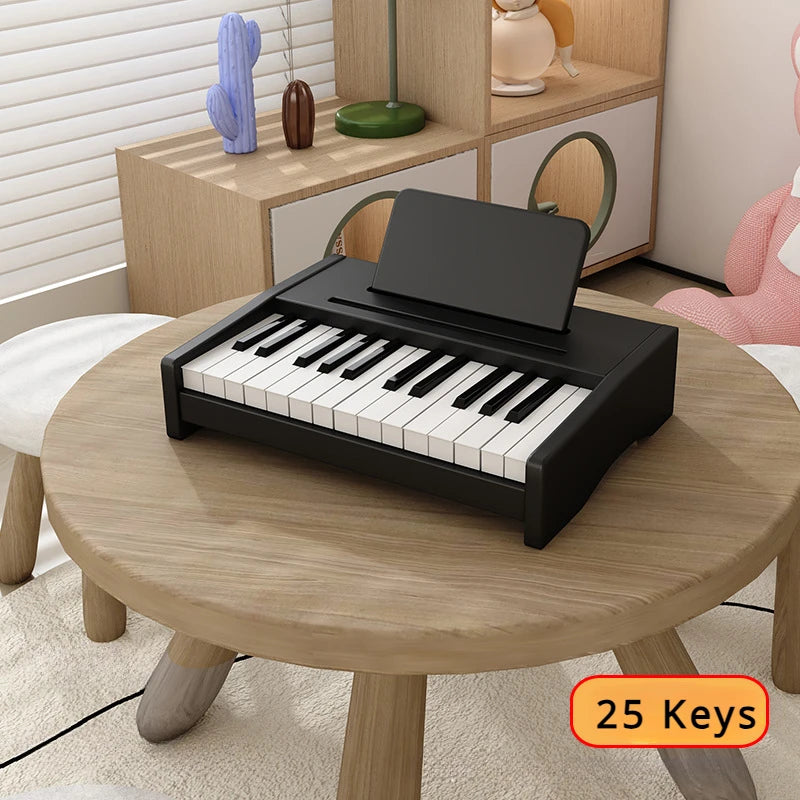 New 25/37 Keys Portable Digital Piano Multifunctional Electronic Keyboard Piano for Piano Student Musical Instrument Beginner