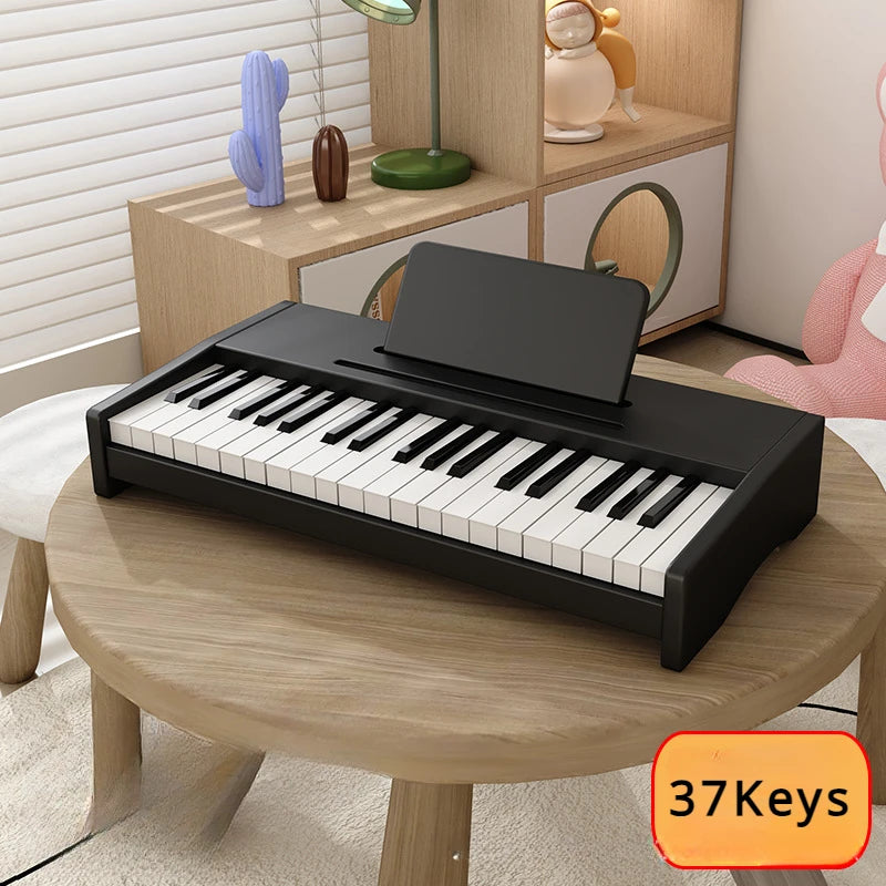 New 25/37 Keys Portable Digital Piano Multifunctional Electronic Keyboard Piano for Piano Student Musical Instrument Beginner