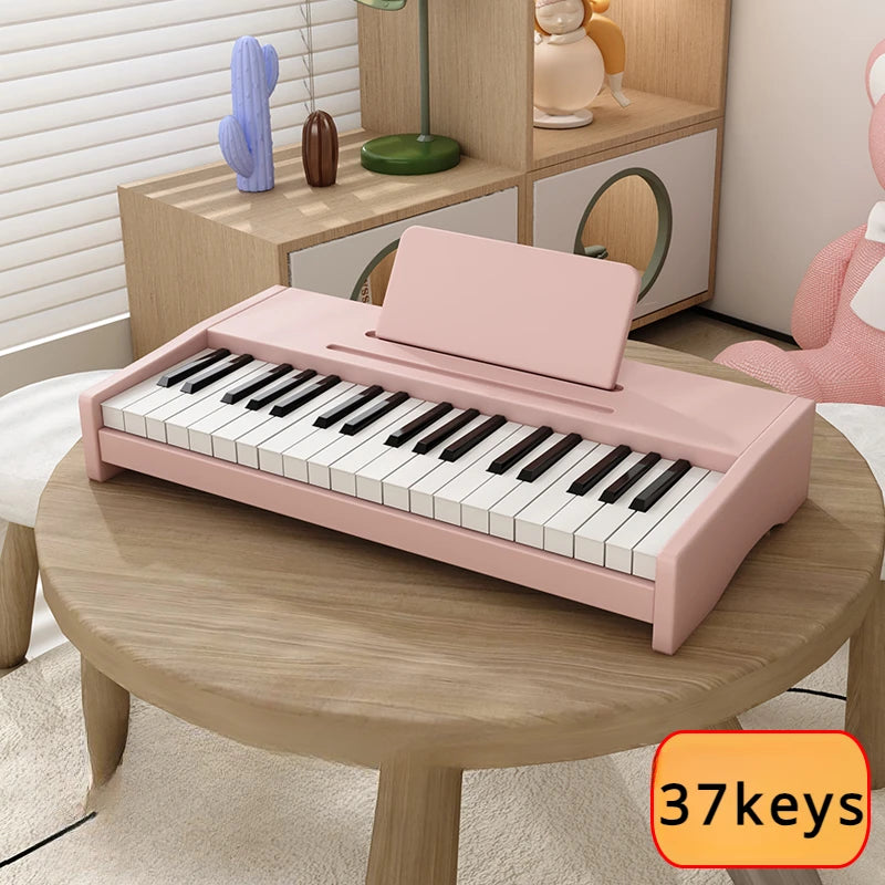 New 25/37 Keys Portable Digital Piano Multifunctional Electronic Keyboard Piano for Piano Student Musical Instrument Beginner