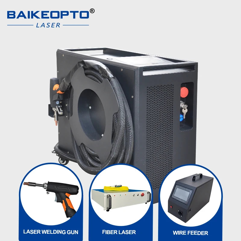 New 3 IN1 Laser Machine for Welding Cleaning Cutting Equipment
