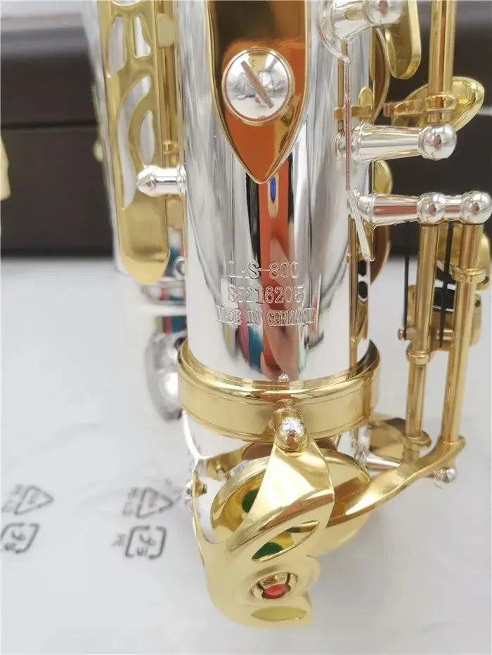 New Arrival High Quality Alto Eb Saxophone Sax Silvering Performance Musical Instrument With Case Accessories