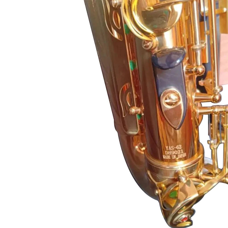 New Best quality Golden Japan Brand Jazz Alto saxophone YAS-62 Alto saxophone E-Flat professional music instrument With Mouthpie