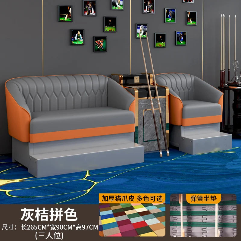 New Billiards Tables, Chairs, Billiards Sofas, Chairs for Billiards Halls, Observation Chairs, Leisure Tables and Chairs